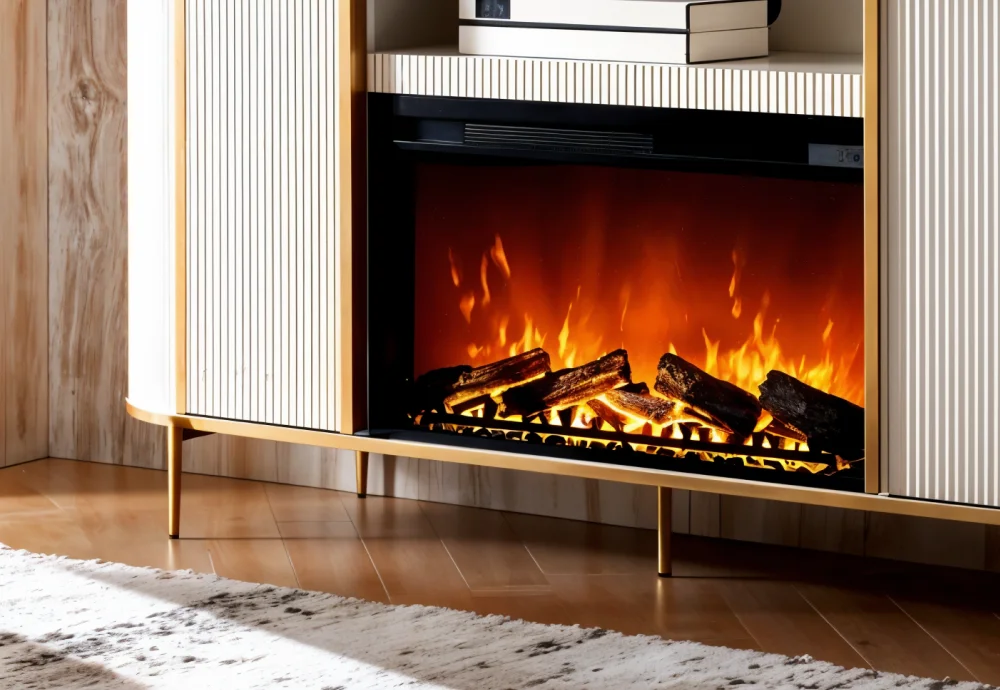 electric fireplace logs with crackling sound