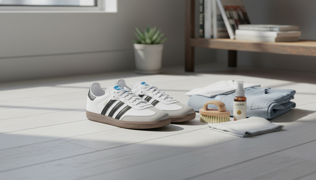 Adidas Women’s White Leather Sneakers: Fit & Care Guide